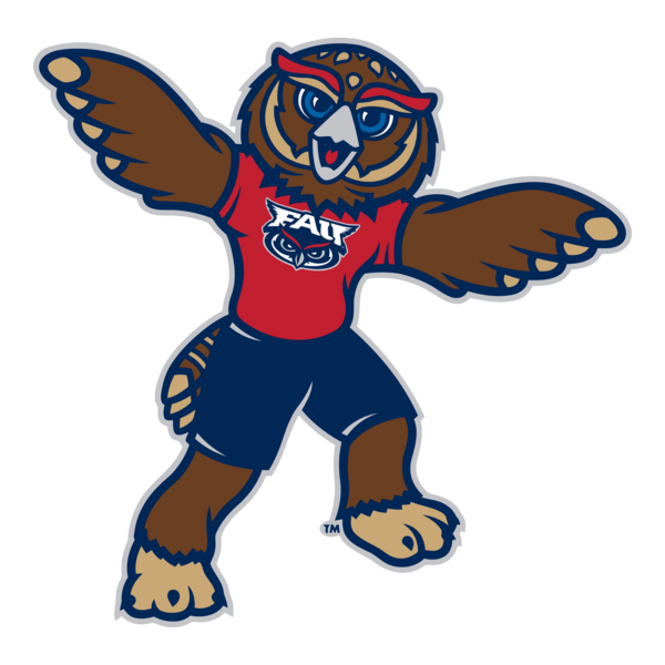 Florida Atlantic University Athletics Logo PNG Vector