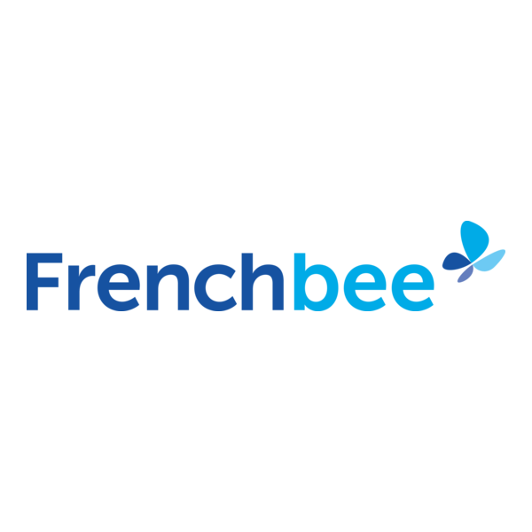 French Bee Logo PNG Vector