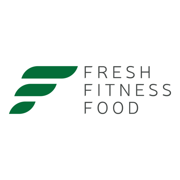 Fresh Fitness Food Logo PNG Vector