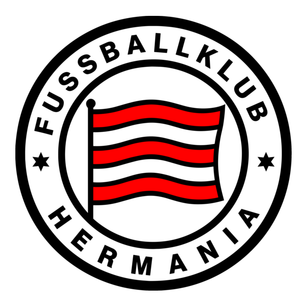 Fussballklub „Hermania“ Logo PNG Vector
