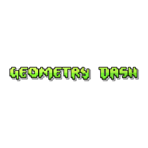Geometry Dash Logo PNG Vector