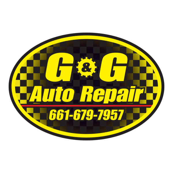 G&G Auto Repair Logo PNG Vector