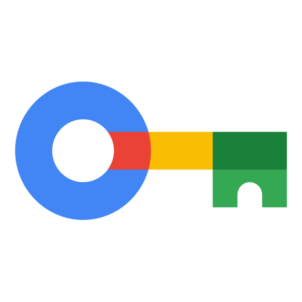 Google Password Manager Logo PNG Vector