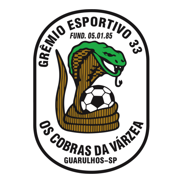 GRÊMIO ESPORTIVO 33 (GUARULHOS) Logo PNG Vector