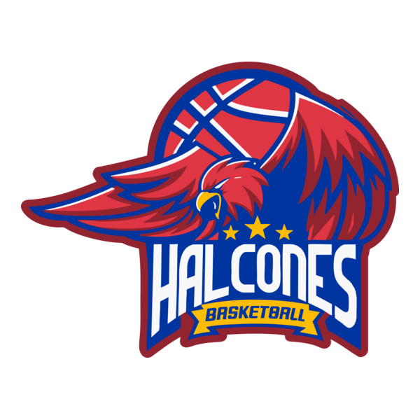 Halcones Basketball Logo PNG Vector