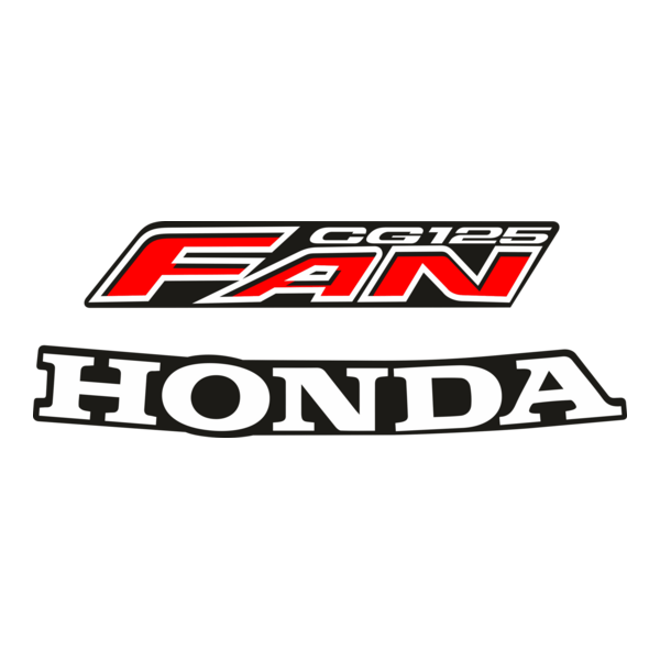 Honda fan cg 125 2008 Logo PNG Vector