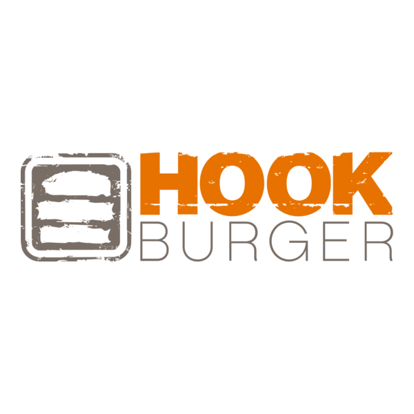 Hook Burger Logo PNG Vector