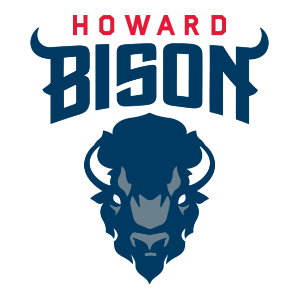 Howard Bison Logo PNG Vector