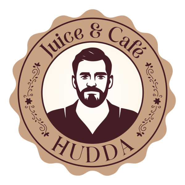 Hudda Juice & Cafe Logo PNG Vector
