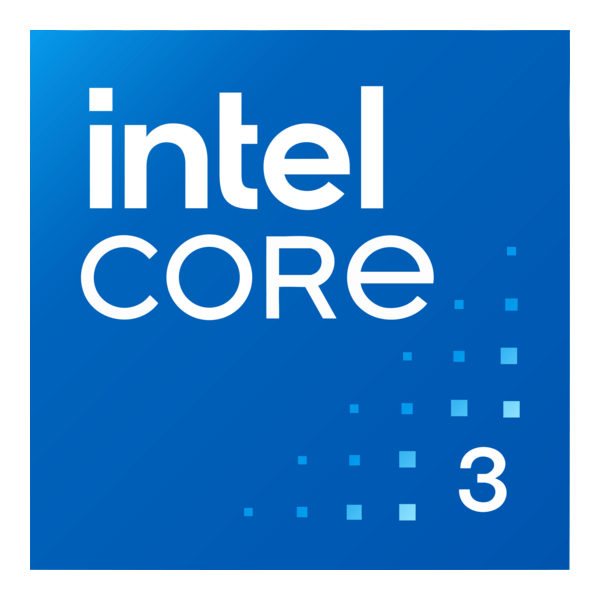 Intel Core 3 Logo PNG Vector