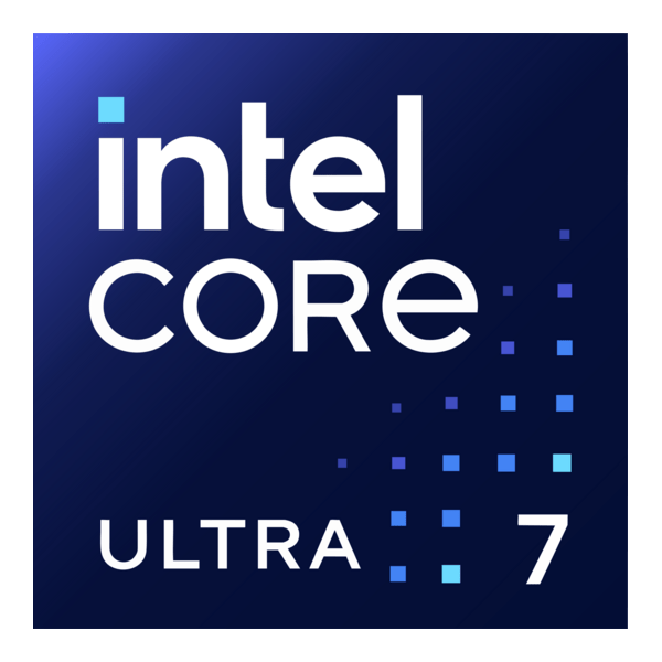 Intel Core Ultra 7 Logo PNG Vector