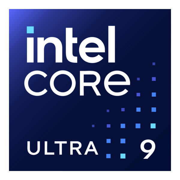 Intel Core Ultra 9 Logo PNG Vector