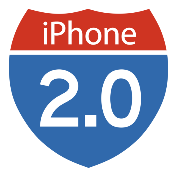 iPhone OS 2 Logo PNG Vector