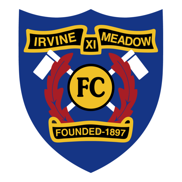Irvine Meadow XI Football Club Logo PNG Vector