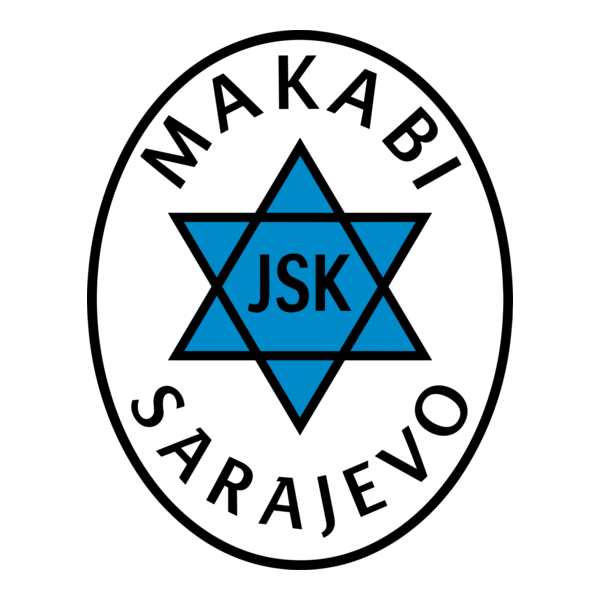 Jevrejski Sport Klub „Makabi“ Sarajevo Logo PNG Vector
