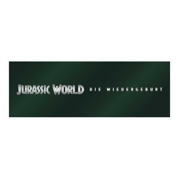Jurassic World - Die Wiedergeburt Logo PNG Vector