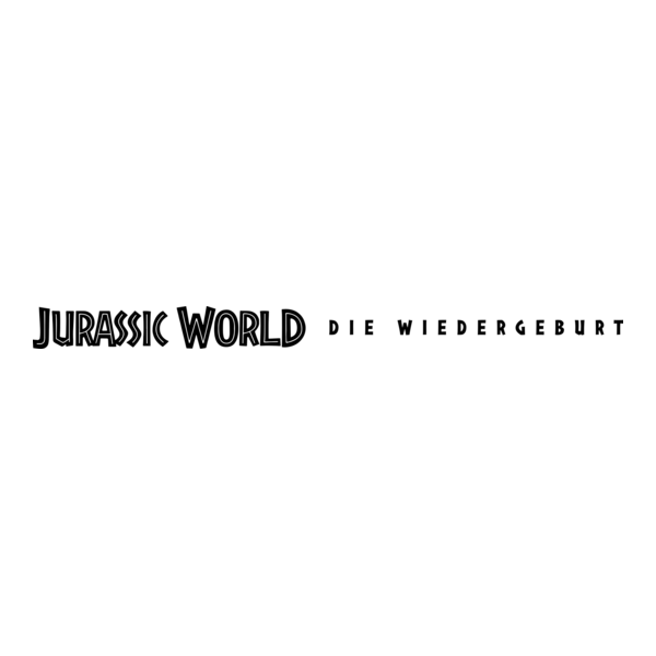 Jurassic World - Die Wiedergeburt Logo PNG Vector