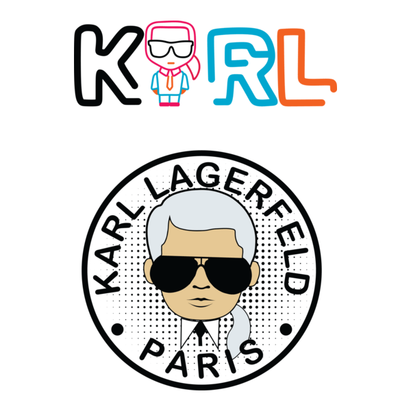 KARL LAGERFELD 2PACK Logo PNG Vector