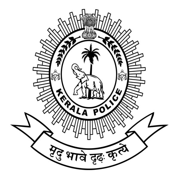 Kerala police Monogram Logo PNG Vector