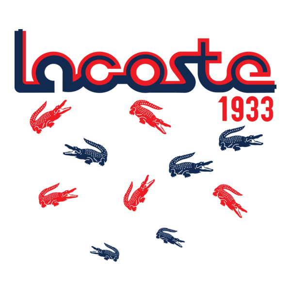 LACOSTE MULTI-CROCO Logo PNG Vector