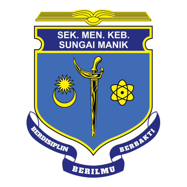 LENCANA SMK SUNGAI MANIK Logo PNG Vector