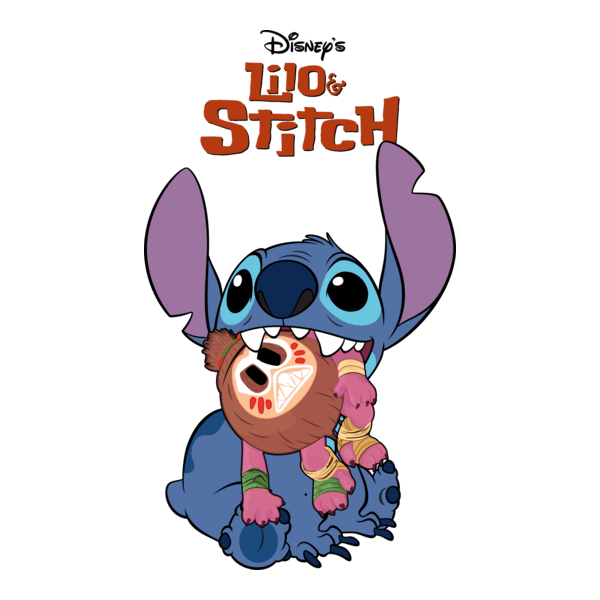 Lilo y Stitch Coco Logo PNG Vector