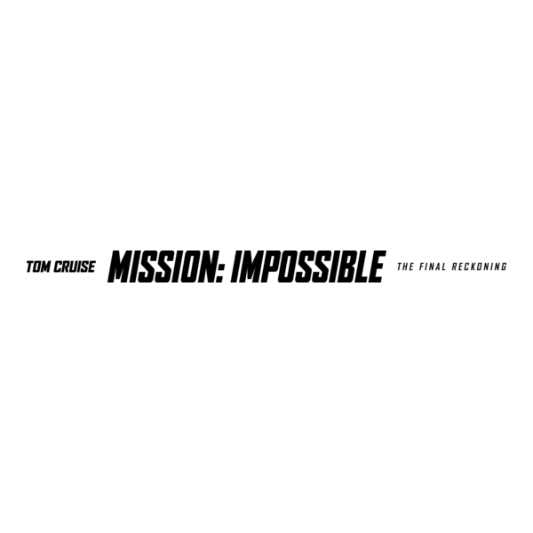 Mission Impossible – The Final Reckoning Logo PNG Vector