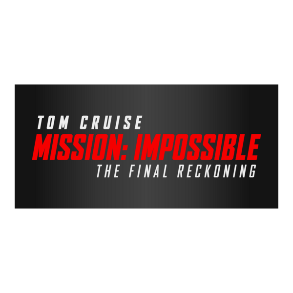 Mission Impossible – The Final Reckoning Logo PNG Vector