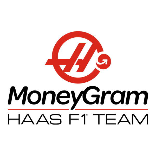 MoneyGram Haas F1 Team Logo PNG Vector