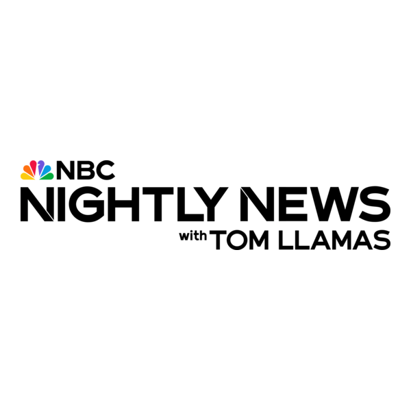 NBC Nightly News (with Tom Llamas) Logo PNG Vector