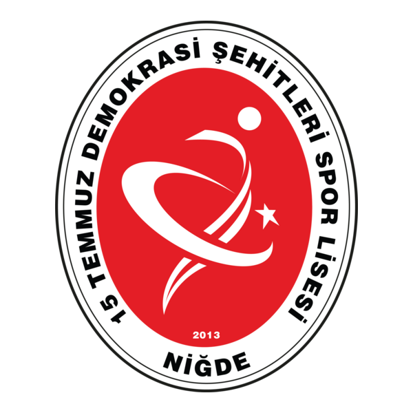 NİĞDE 15 TEMMUZ DEMOKRASİ ŞEHİTLERİ SPOR LİSESİ Logo PNG Vector