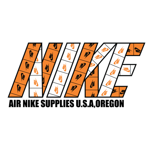 NIKE SUPPLIES OREGON,U.S.A Logo PNG Vector