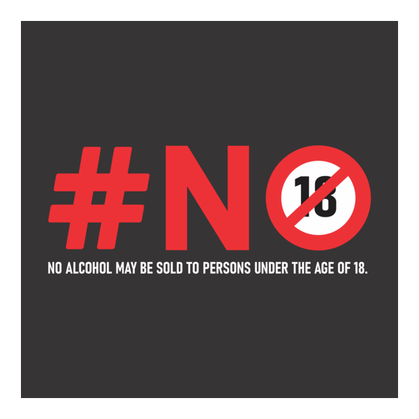 No Under 18 Logo PNG Vector