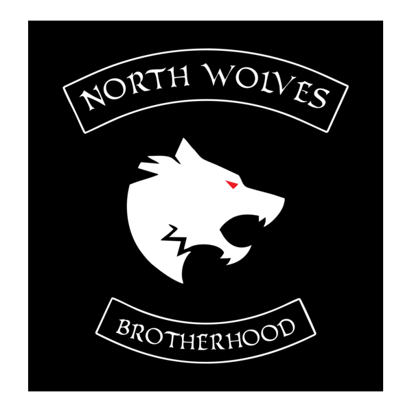 North Wolves Brotherhood Logo PNG Vector