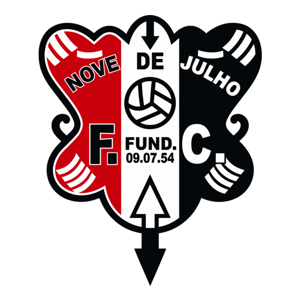 NOVE DE JULHO FUTEBOL CLUBE (CASA VERDE) Logo PNG Vector