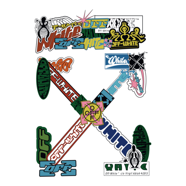 OFF-WHITE X-RAYS Logo PNG Vector