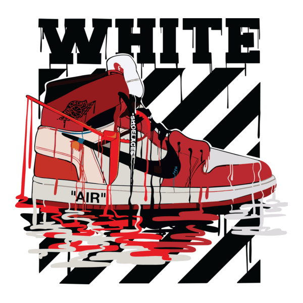 OFFWHITE AIR JORDAN RAYS Logo PNG Vector