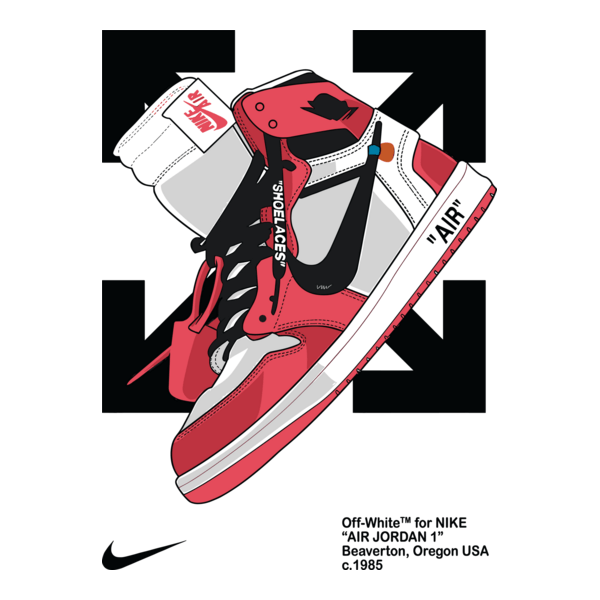 OFFWHITE NIKE JORDAN ANGGT Logo PNG Vector