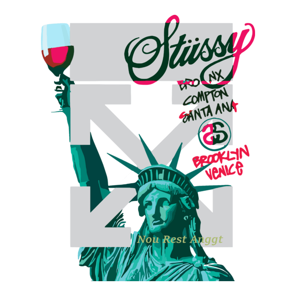 OFFWHITE STUSSY Logo PNG Vector