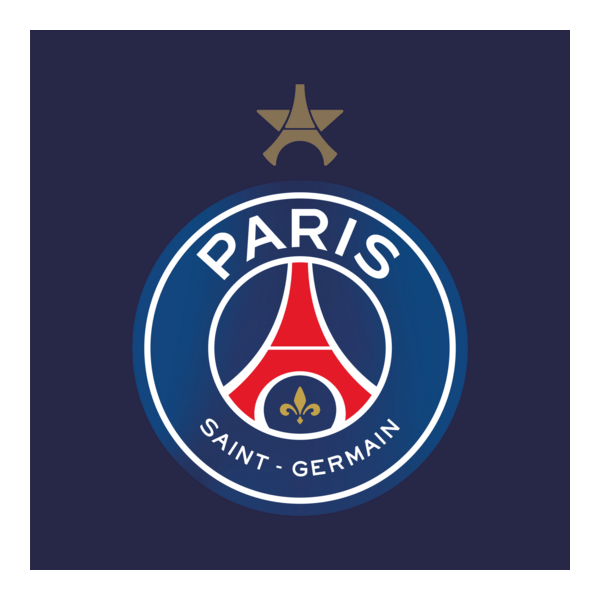 Paris Saint-Germain (PSG) 2025 Logo PNG Vector