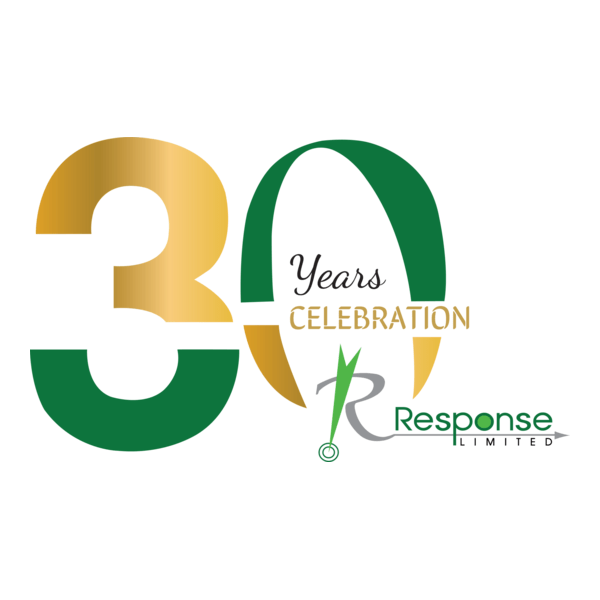 Response 30 Years Logo PNG Vector