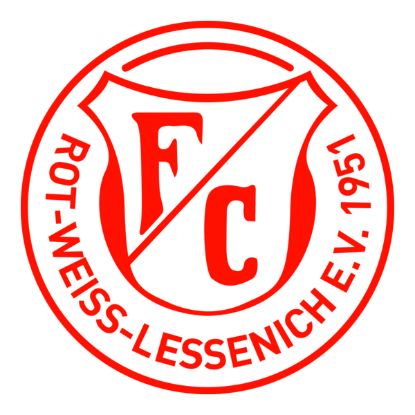 Rot-Weiß Lessenich Logo PNG Vector