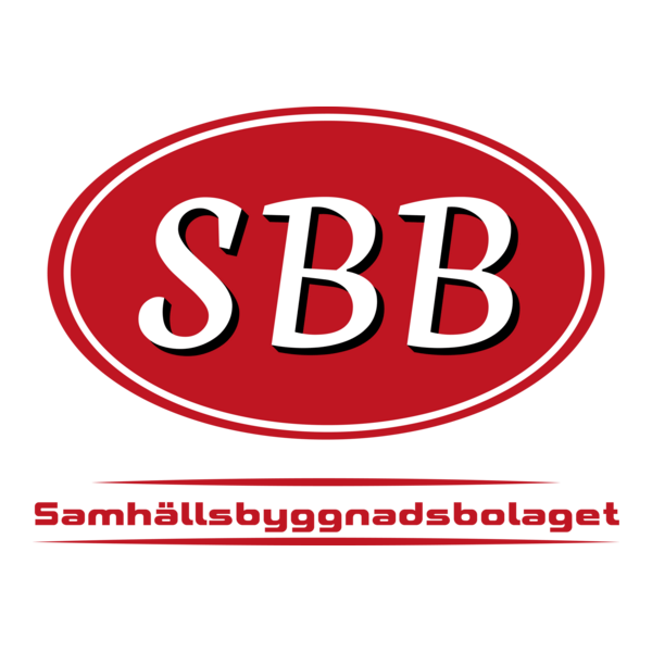 SBB Samhällsbyggnadsbolaget Logo PNG Vector