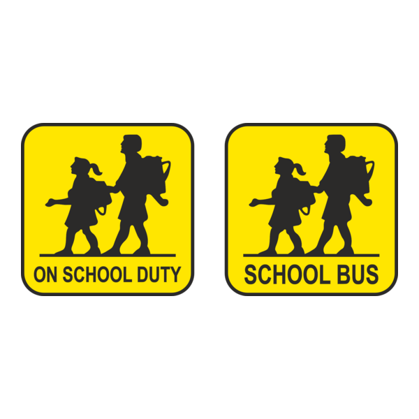 SCHOOL BUS SCHOOL DUTY Logo PNG Vector