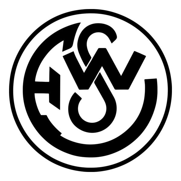 Schwarz-Weiß Erfurt Logo PNG Vector