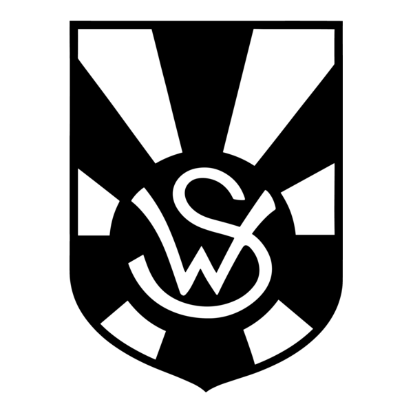Schwarz-Weiß Wuppertal Logo PNG Vector