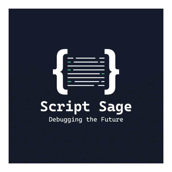 Script Sage Logo PNG Vector