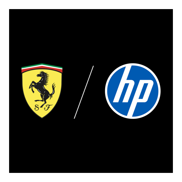 Scuderia Ferrari HP Formula 1 Logo PNG Vector