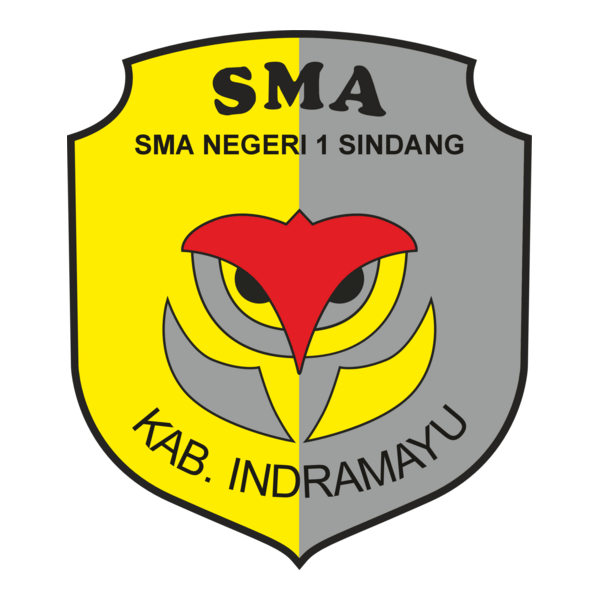 SMAN 1 Sindang Logo PNG Vector