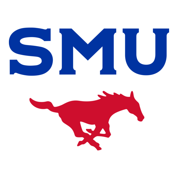 SMU Mustangs Logo PNG Vector